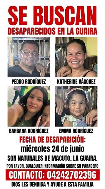 Foto de Pedro Rodríguez, katherine Vázquez, Emma Rodríguez, Barbara Ainhoa Rodríguez