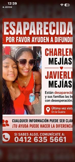 Foto de Charlene Mejias y Javierlys Mejias
