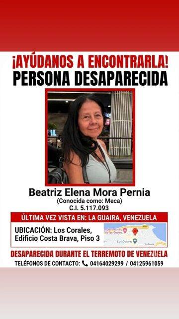 Foto de Beatríz Elena Mora Pernia