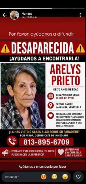 Foto de Arelys Prieto