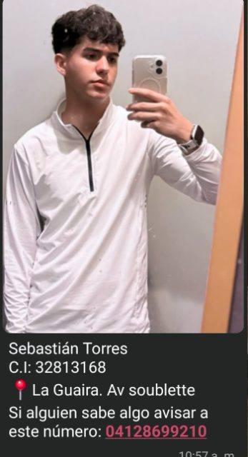 Foto de Sebastián torres