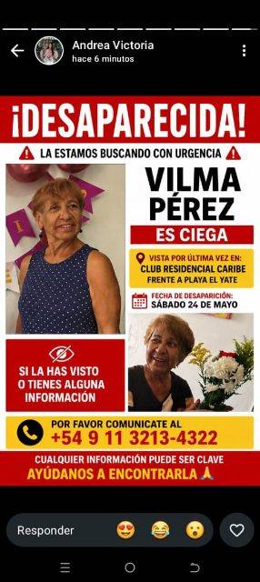 Foto de Vilma Socorro Pérez