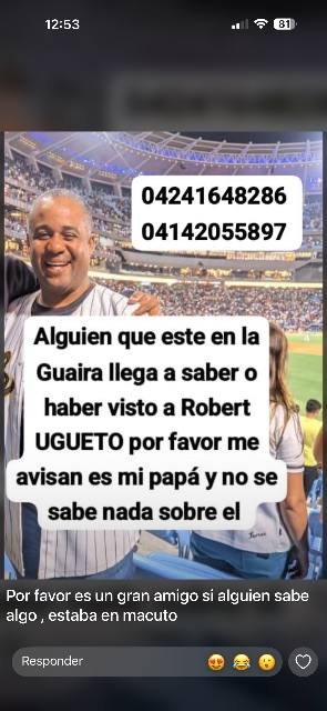 Foto de Robert ugueto
