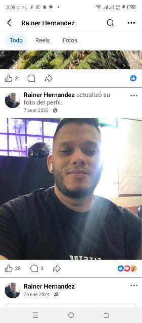 Foto de Rainer José Hernández