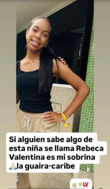 Foto de Rebeca Valentina Díaz Cantillo