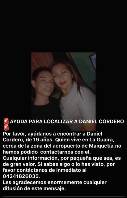 Foto de Daniel. Cordero Muñoz