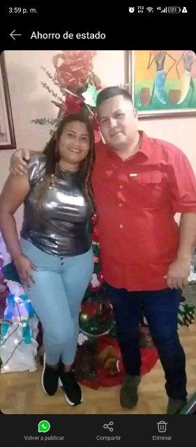 Foto de Thairy Nápoles y victor briceño