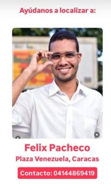 Foto de Félix Valentín Pacheco castillo