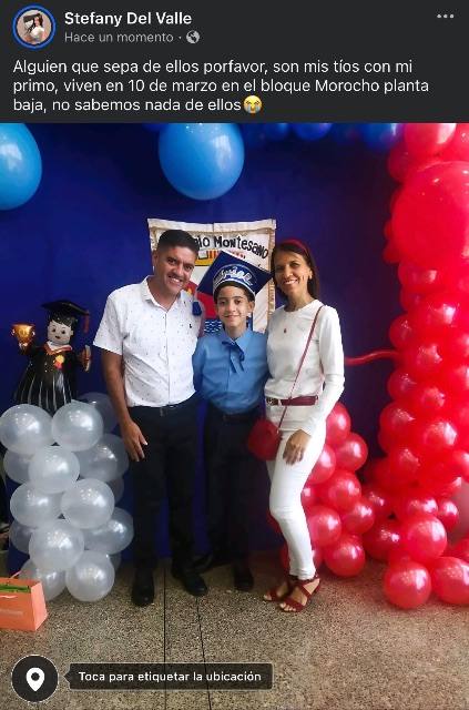 Foto de Norelis López, Oscar Madrid, Gabriel Madrid