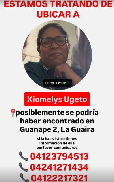 Foto de Xiomelys Ugeto