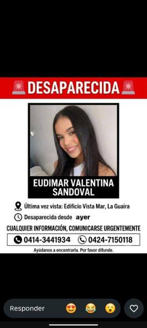 Foto de Eudimar Valentina sandoval