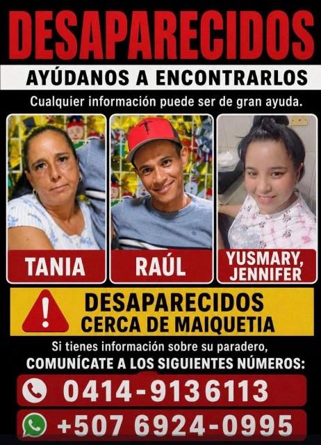 Foto de Tania, Raúl, jennifer