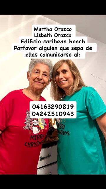 Foto de Martha Orozco y lisbeth Orozco