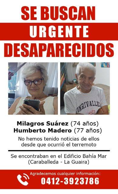 Foto de Humberto Madero y Milagros Suarez