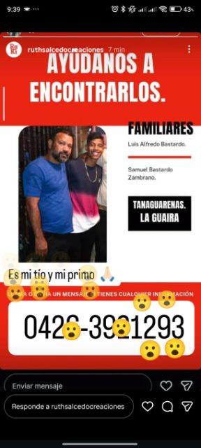 Foto de Luis Bastardo y Samuel Bastardo