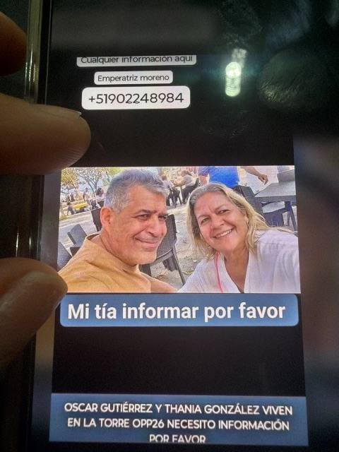 Foto de Tania Gonzales y Oscar Gutiérrez
