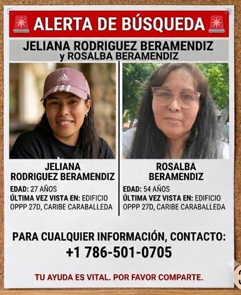 Foto de Rosalba y Jeliana Beramendiz
