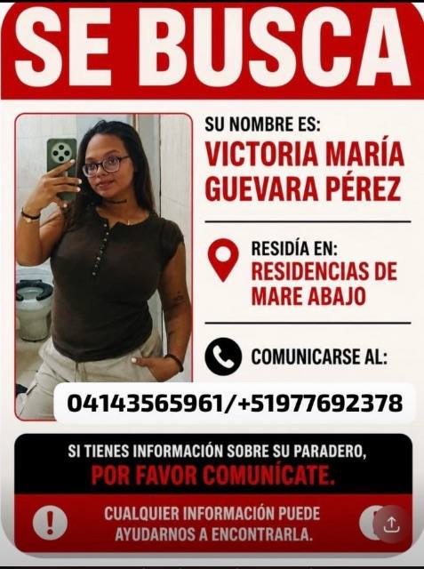 Foto de Victoria Guevara Pérez