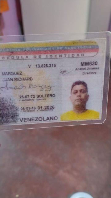 Foto de Juan Richard Márquez