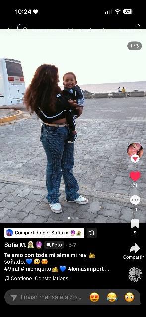Foto de Sofía matas y dereck