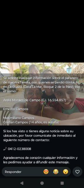 Foto de Familia campos morales.