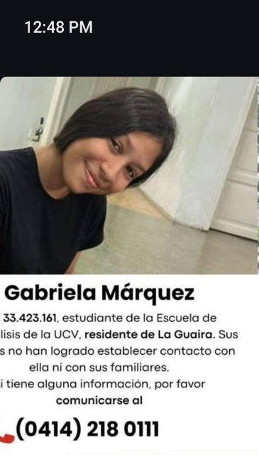 Foto de Gabriela Márquez