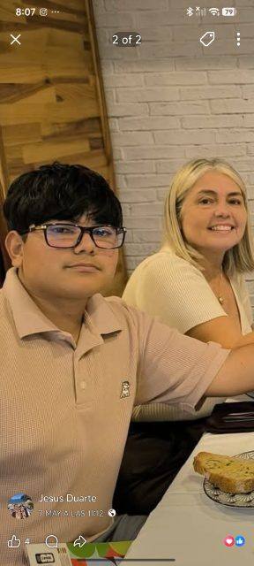 Foto de Jeremy Duarte y Omaira Hernández