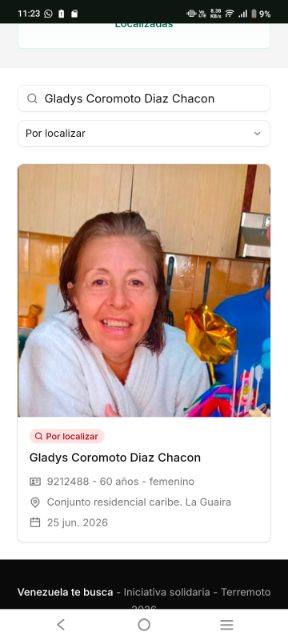 Foto de Gladys Coromoto Díaz chacon