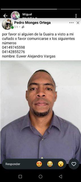 Foto de Euwer Alejandro Vargas