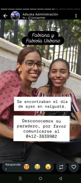Foto de Fabiana y Fabiola Urbano