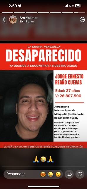 Foto de Jorge Ernesto reaño