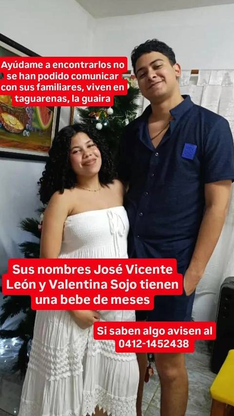 Foto de Jose Vicente León y Valentina Sojo