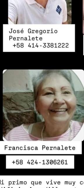 Foto de Francisca pernalete