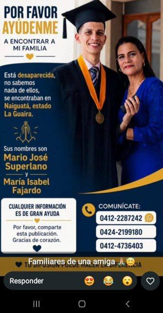 Foto de María Fajardo y Mario Superlano