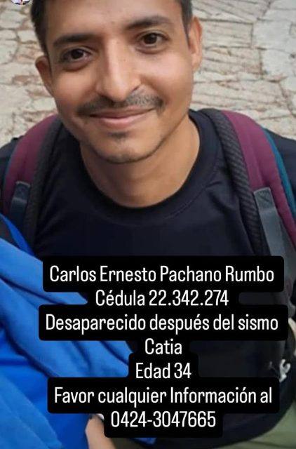 Foto de Carlos Ernesto Pachano Rumbos