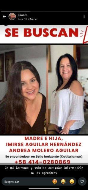 Foto de Imirse Aguilar y Andrea Molero