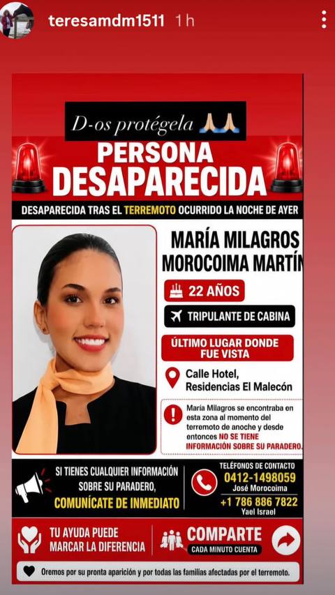 Foto de maria milagros moricoima