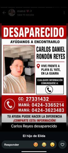 Foto de Carlos Daniel Rondón Reyes