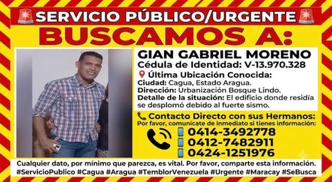 Foto de gian gabriel moreno