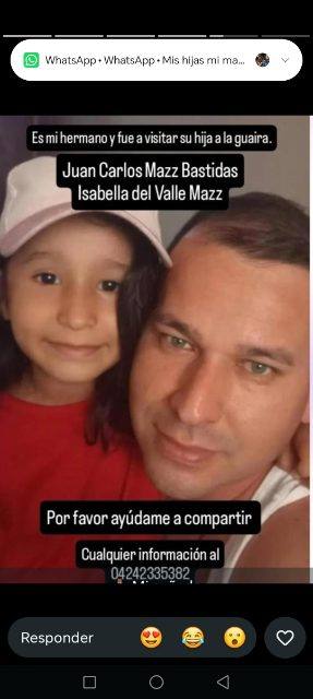 Foto de Juan Carlos Mazz e iisabella Mazz