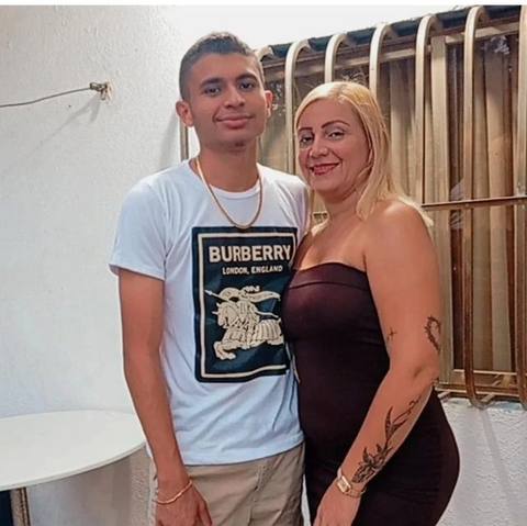 Foto de Santiago Escobar y Francis Nahy