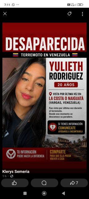 Foto de Yulieth Rodríguez
