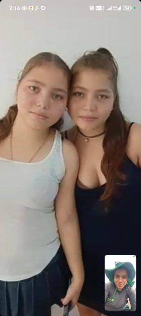 Foto de Janis y jennifer colombani