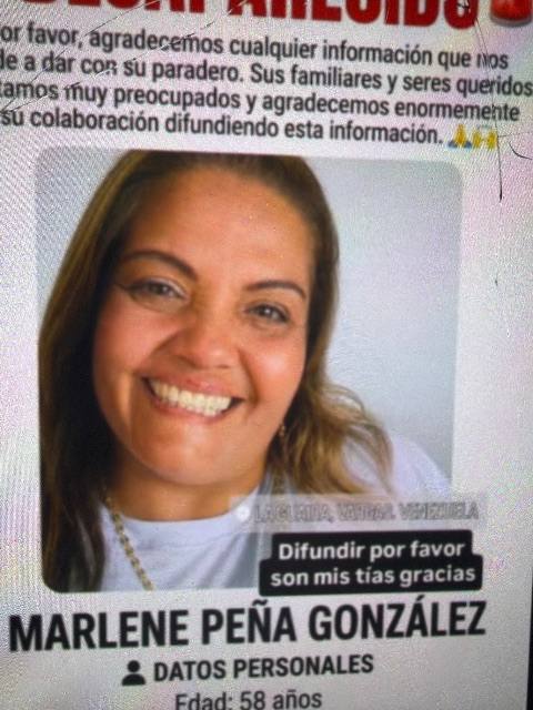 Foto de Marlene Peña Gonzales