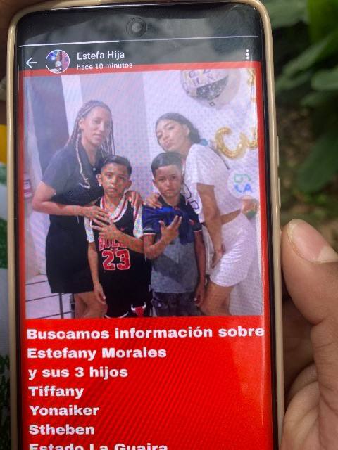 Foto de Tiffany, Estefany, Yoiner, Steven