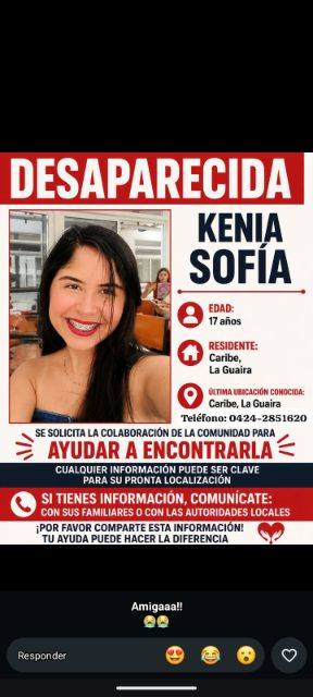 Foto de Kenia Sofia dun sangrona