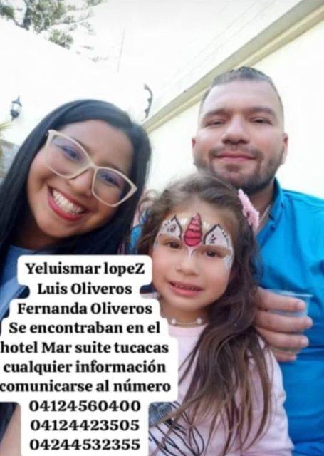 Foto de Luis Oliveros y familia