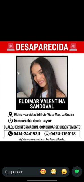 Foto de Eudimar Valentina Sandoval