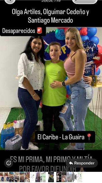 Foto de olga Artiles, Olguimar Cedeño Artiles, Santiago