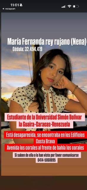 Foto de Maria Fernanda Rey Rujano